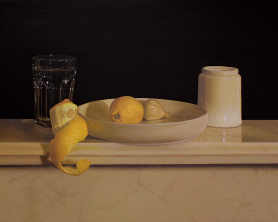 Still life with lemons